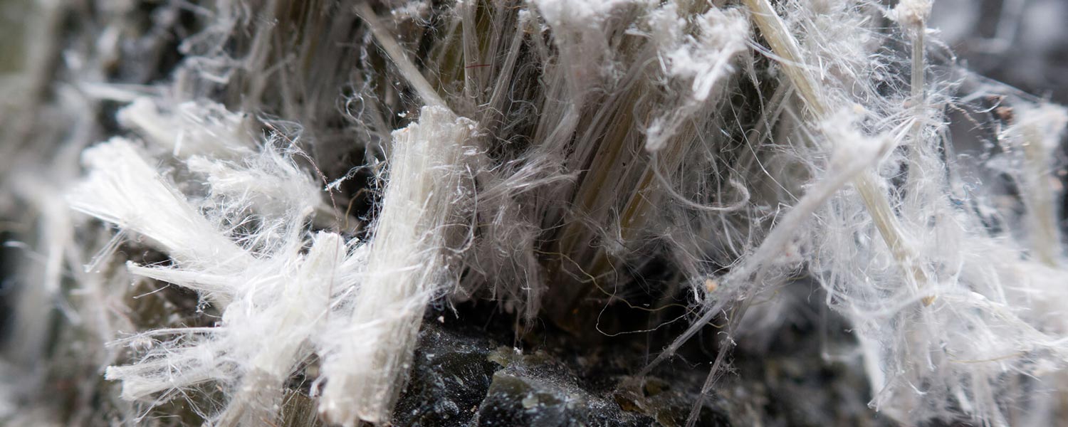 Asbestos fibers that cause mesothelioma, known as asbestos lung, in clients of Ward & Barnes, P.A., Attorneys at Law